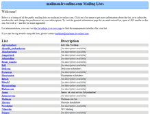Tablet Screenshot of mailman.levonline.com